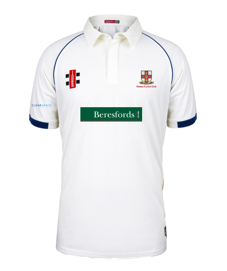HUTTON CC SENIOR MATRIX V2 SS MATCH SHIRT