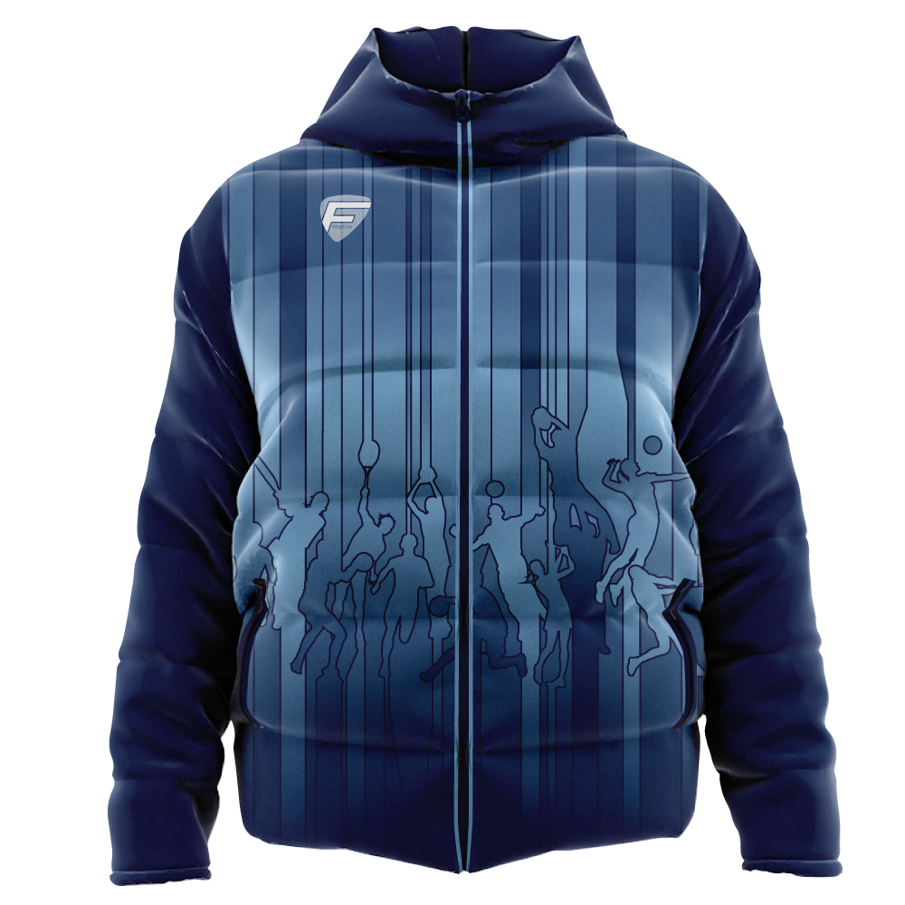 FENTON SUBLIMATED TRAINING / LEISURE PADDED JACKET