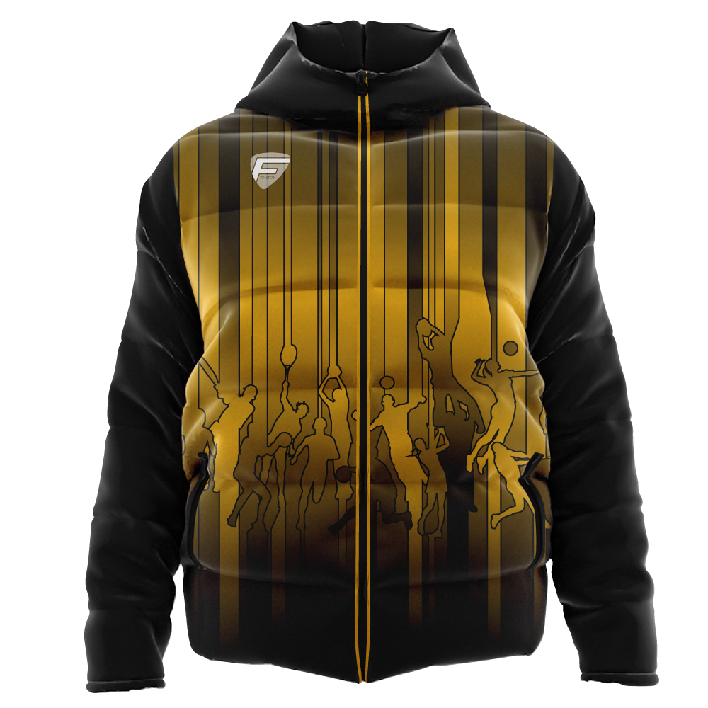 FENTON SUBLIMATED TRAINING / LEISURE PADDED JACKET