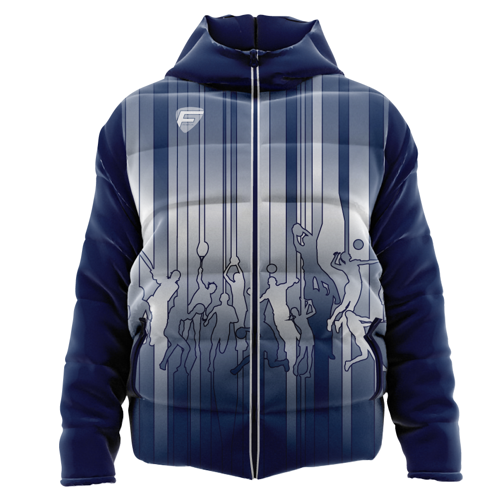 FENTON SUBLIMATED TRAINING / LEISURE PADDED JACKET