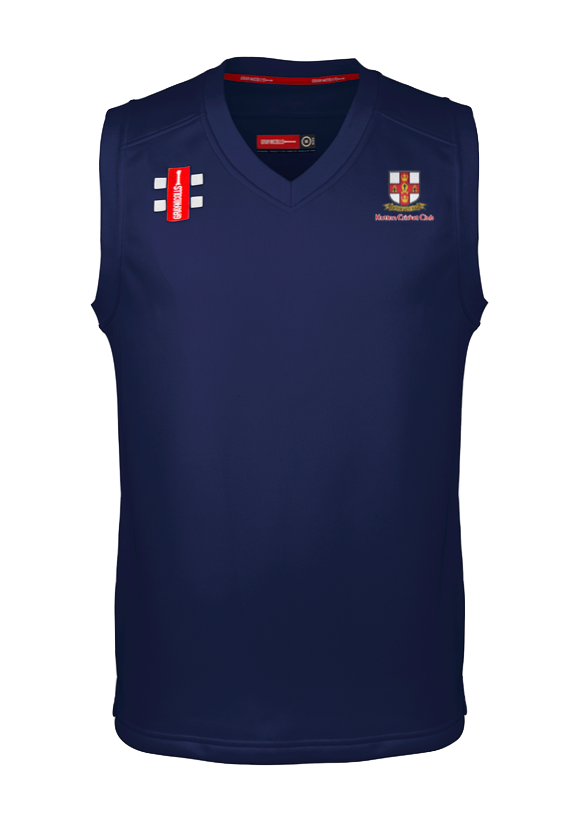 HUTTON CC JUNIOR T20 SLIPOVER NAVY