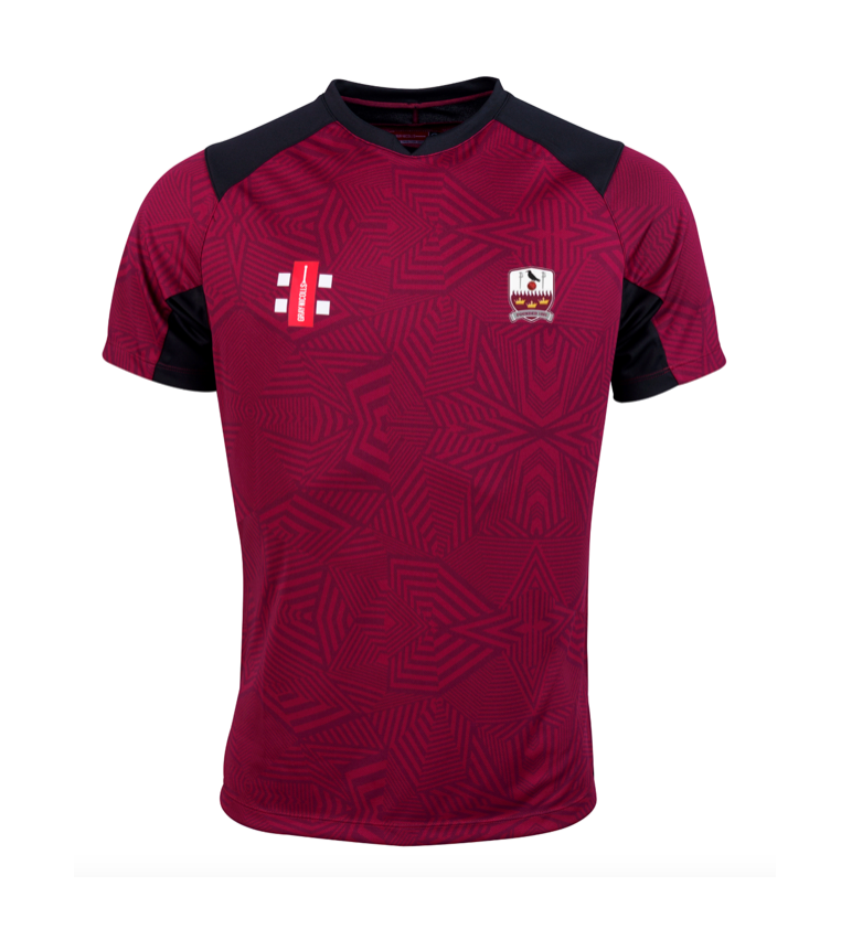 GRAY-NICOLLS BRENTWOOD CC JUNIOR PRO T20 SS SHIRT
