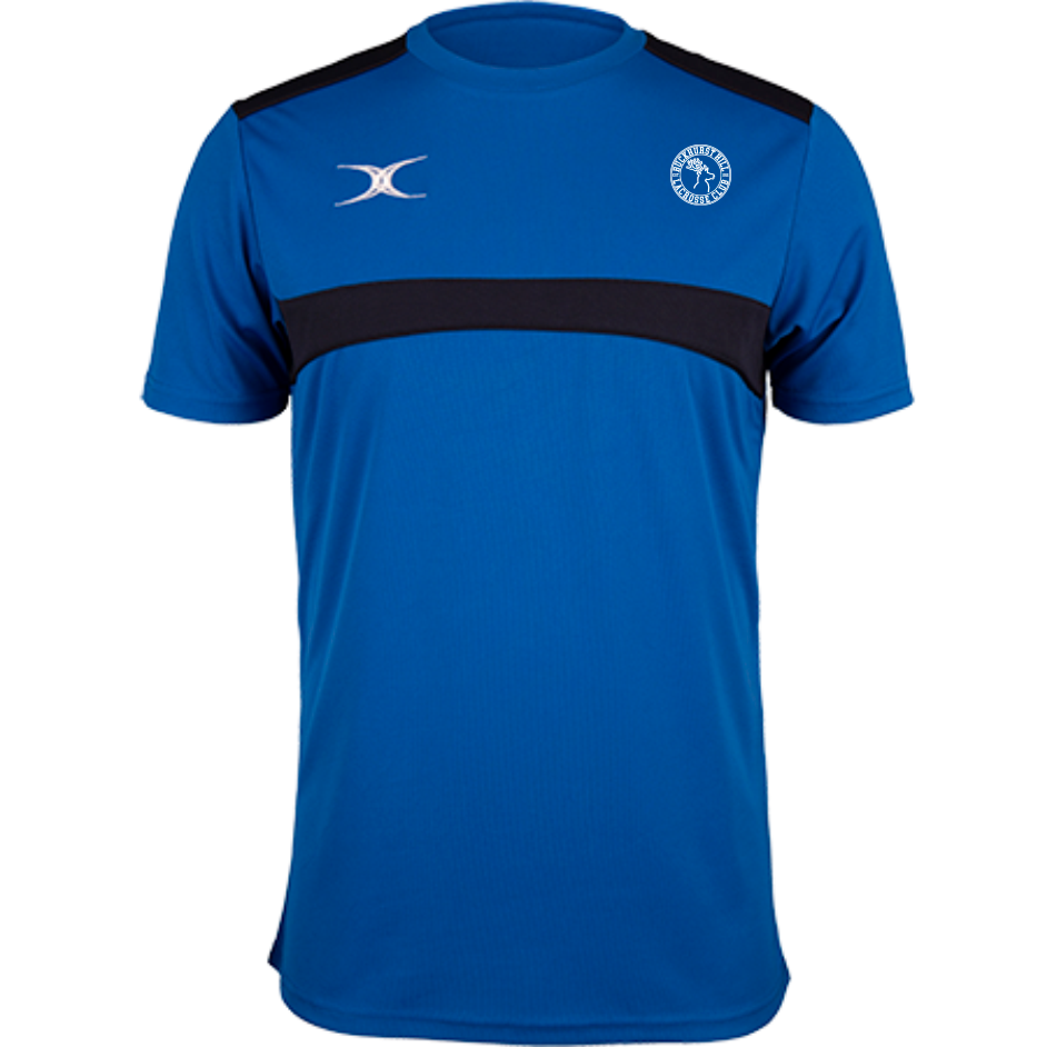 BUCKHURST HILL LACROSSE PHOTON TEE - ROYAL BLUE