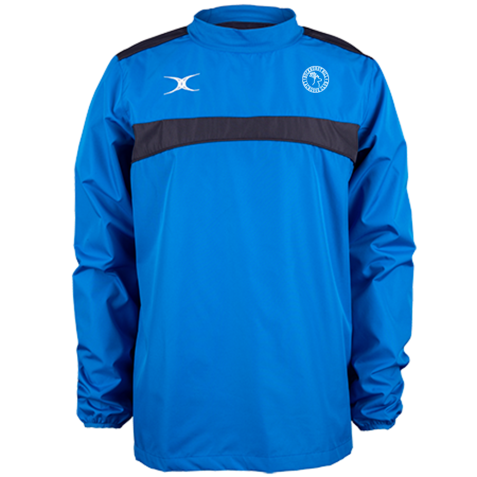 BUCKHURST HILL LACROSSE PHOTON WARM UP TOP ROYAL/NAVY