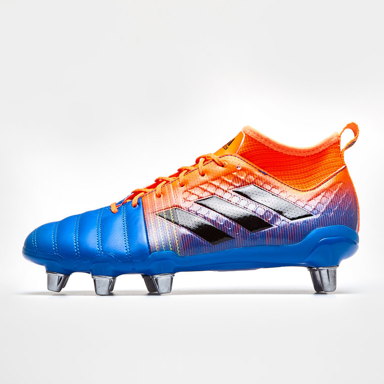 Adidas Kakari X Kevlar 2 SG Rugby Boots BLUE/ORANGE - 2019