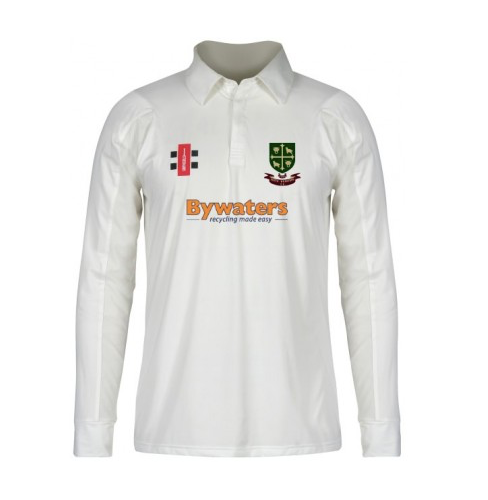SOUTH WOODFORD CC SENIOR LS CRICKET SHIRT