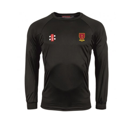 WEST ESSEX CC JUNIOR MATRIX LS TEE SHIRT BLACK