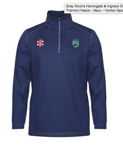 HERONGATE & INGRAVE CC SENIOR STORM THERMO FLEECE - NAVY