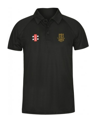 ST JOHNS BILLERICAY CC SENIOR MATRIX POLO SHIRT BLACK