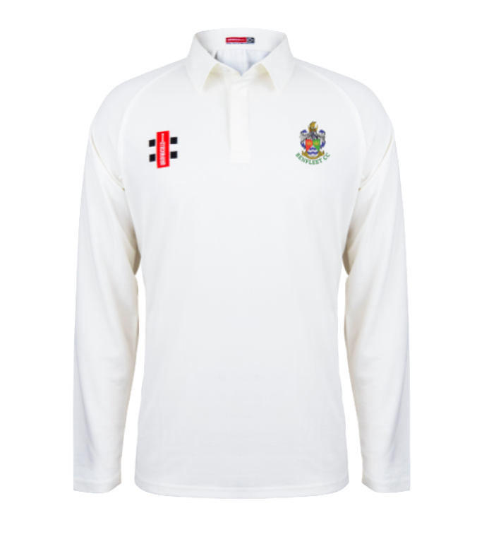 BENFLEET CC SENIOR MATRIX V2 CRICKET LS SHIRT
