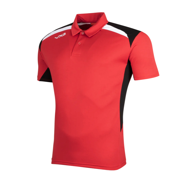 VX3 NOVUS POLO RED/WHITE/BLACK