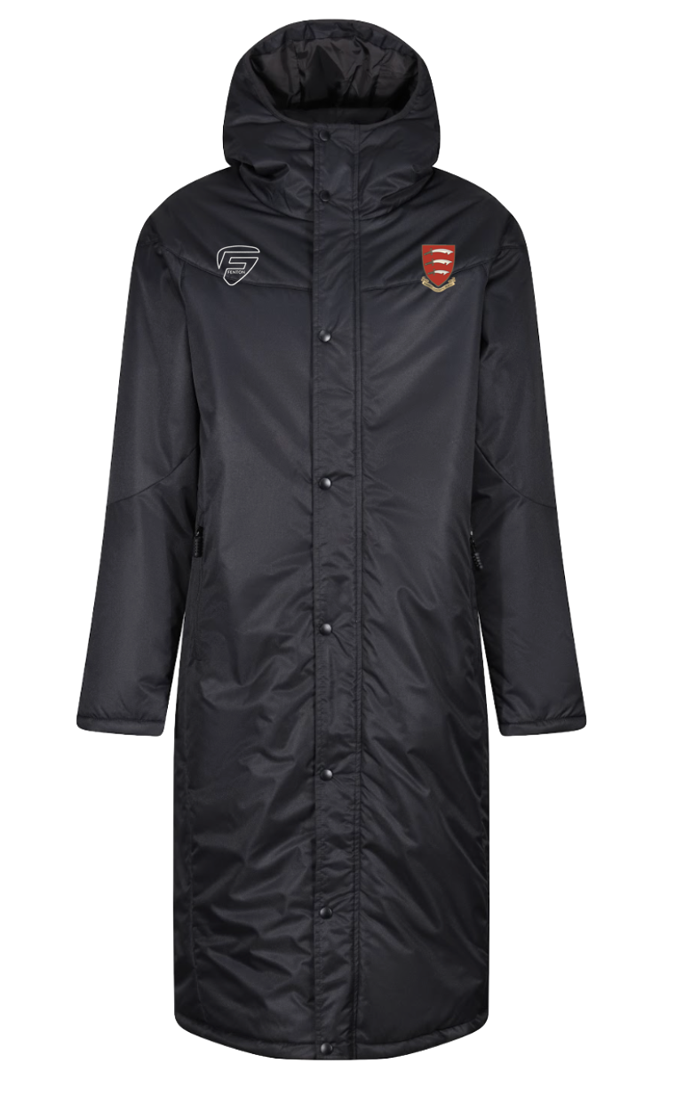 ESSEX RFU PRO BENCH COAT