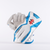 CLUB COLLECTION BLUE/WHITE WICKET KEEPING GLOVES