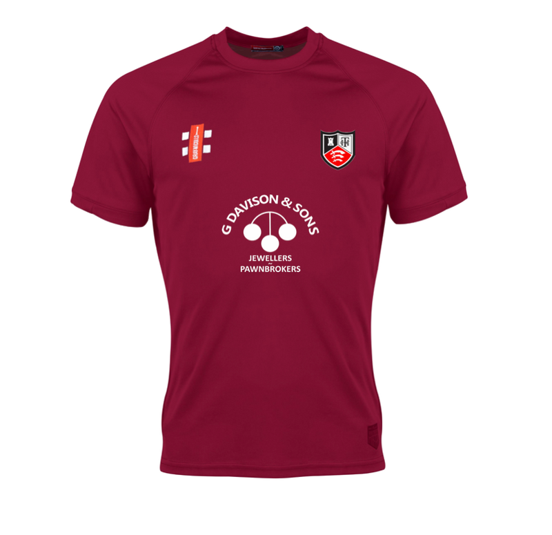 HADLEIGH & THUNDERSLEY CC JUNIOR MATRIX V2 TEE SHIRT