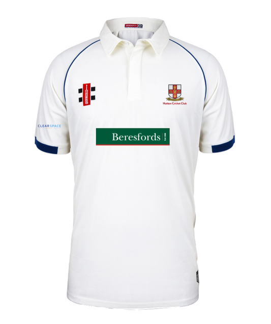 HUTTON CC SENIOR MATRIX V2 SS MATCH SHIRT