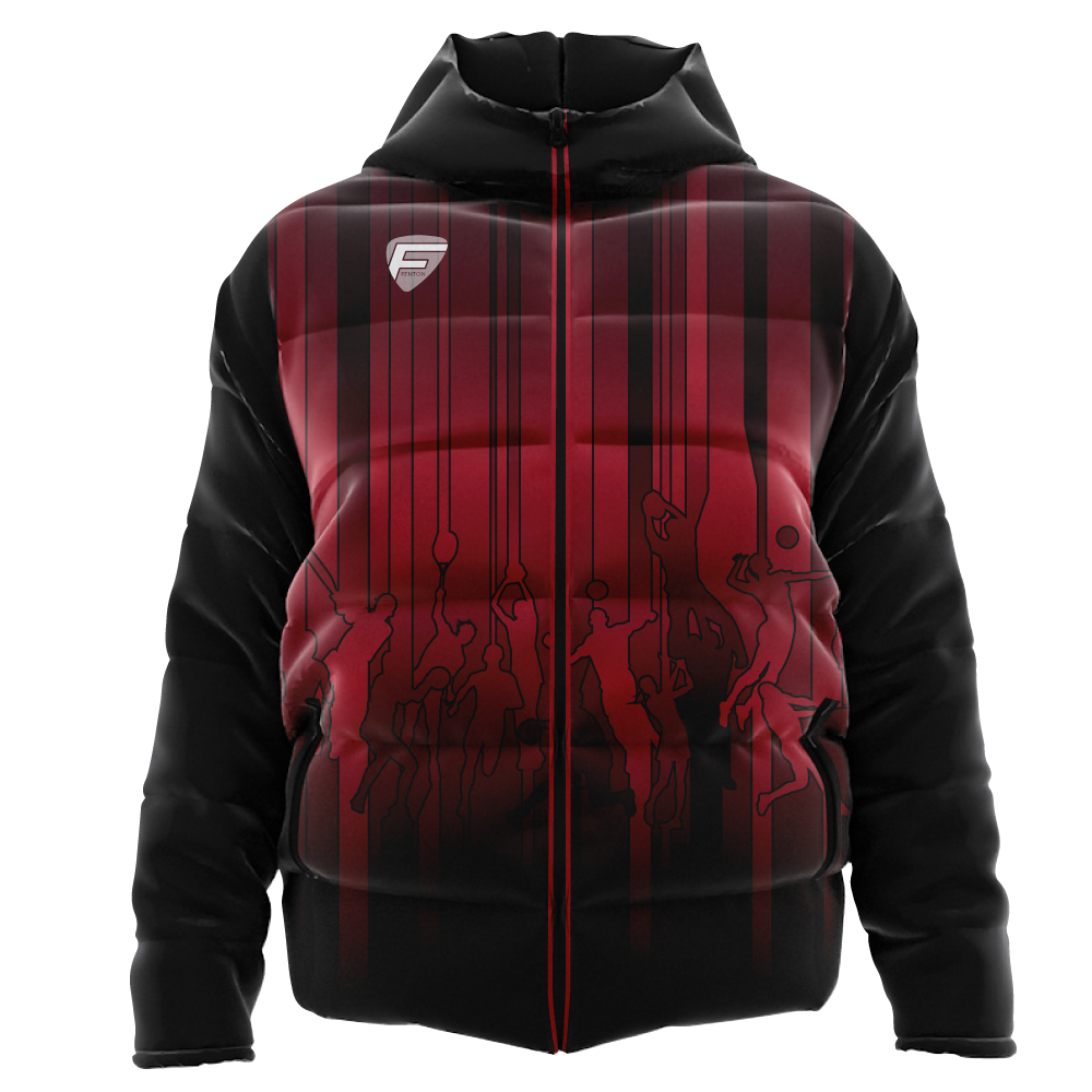 FENTON SUBLIMATED TRAINING / LEISURE PADDED JACKET