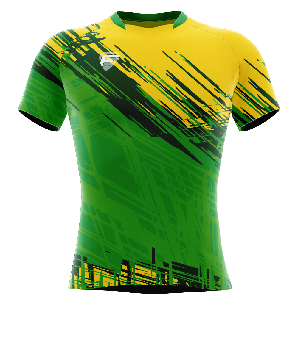 SLIMFIT JOBURG COLLAR RUGBY SHIRT