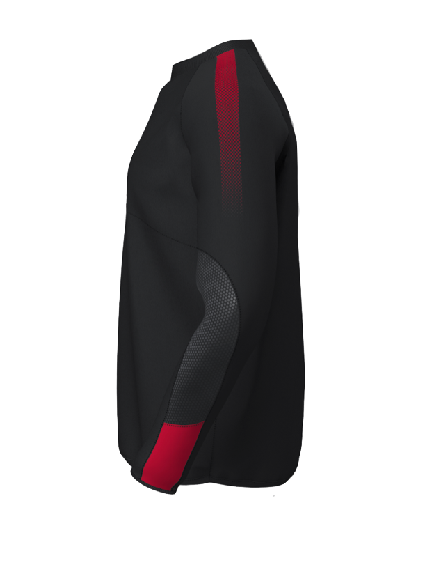 HARLOW RUFC SENIOR CONTACT TOP RED TRIM