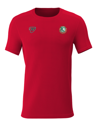 HARLOW RUFC SENIOR TRAINING TEE RED