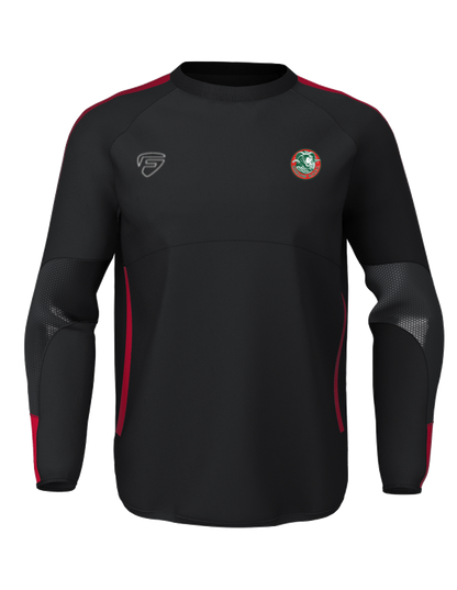 HARLOW RUFC SENIOR CONTACT TOP RED TRIM