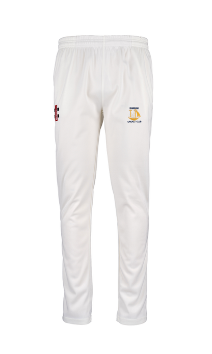 RAINHAM CC SENIOR SLIM FIT MATRIX V2 MATCH TROUSERS