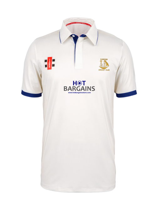 RAINHAM CC SENIOR SS PRO PERFORMANCE MATCH SHIRT