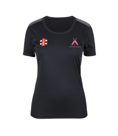 TERLING LADIES CC FITTED PRO PERFORMANCE TEE