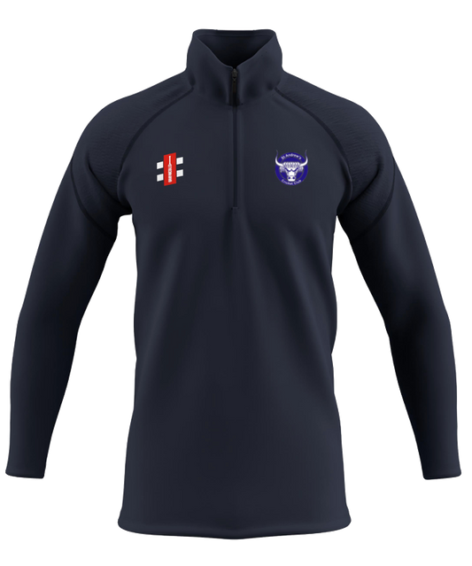 St Andrews CC Senior GTS 1/4 Zip Fleece / Navy