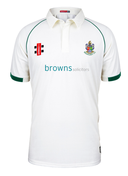 BENFLEET CC JUNIOR MATRIX V2 SS CRICKET SHIRT