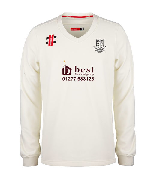 ST JOHNS BILLERICAY CC SENIOR VELOCITY SWEATER