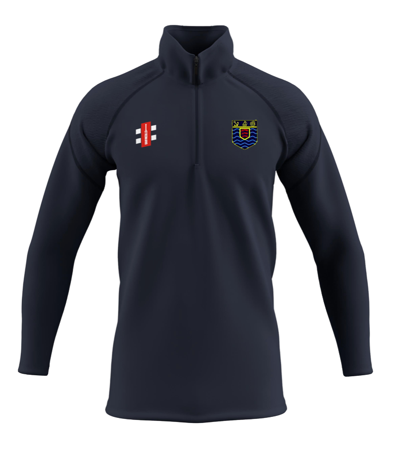 LEIGH-ON-SEA CC SENIOR GTS 1/4 ZIP FLEECE