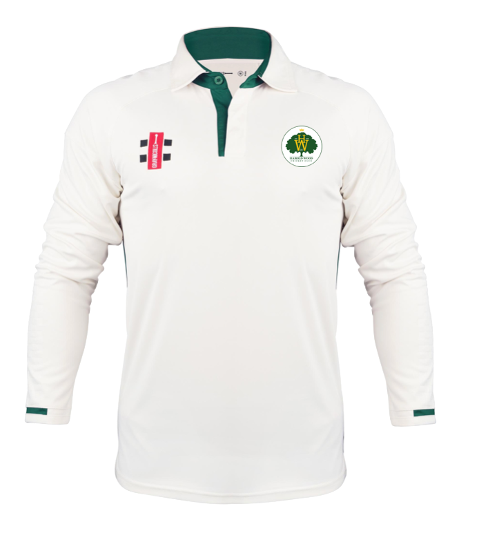 HAROLD WOOD CC SENIOR L/S PRO PERFORMANCE MATCH SHIRT
