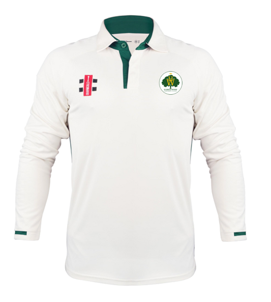 HAROLD WOOD CC SENIOR L/S PRO PERFORMANCE MATCH SHIRT