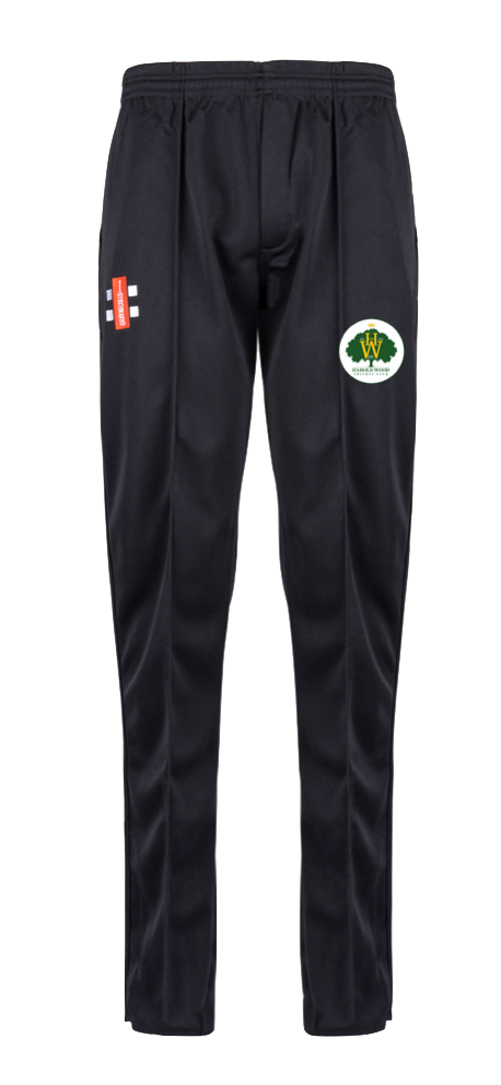 HAROLD WOOD CC  SENIOR PRO PERFORMANCE TRAINING TROUSER - BLACK