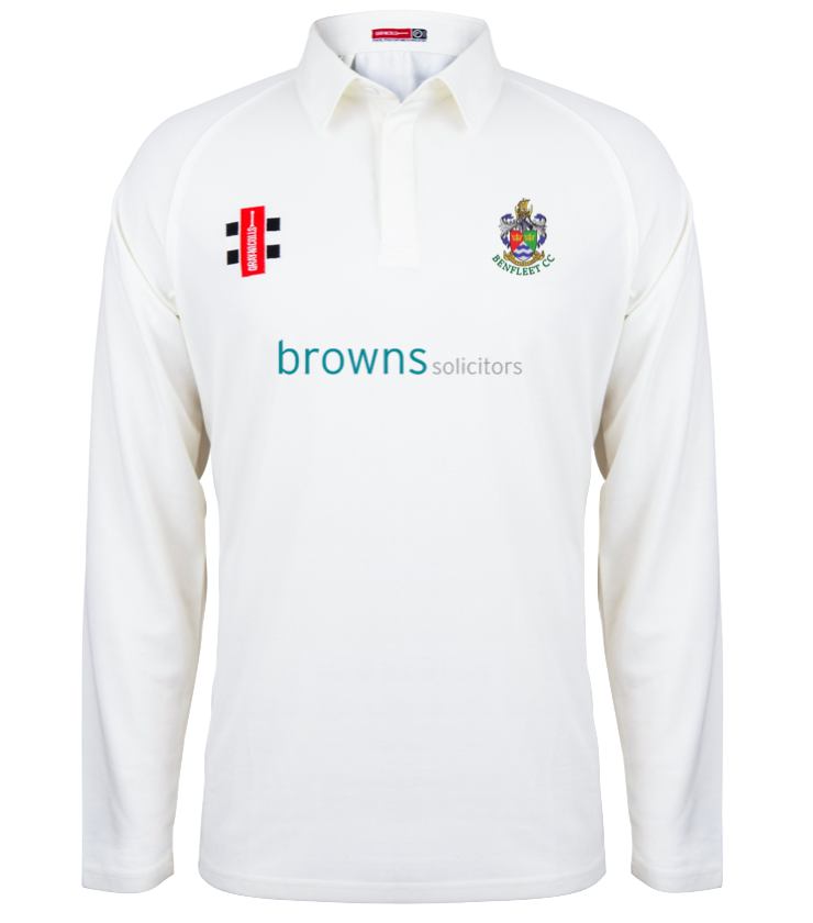 BENFLEET CC SENIOR  MATRIX V2 CRICKET LS SHIRT