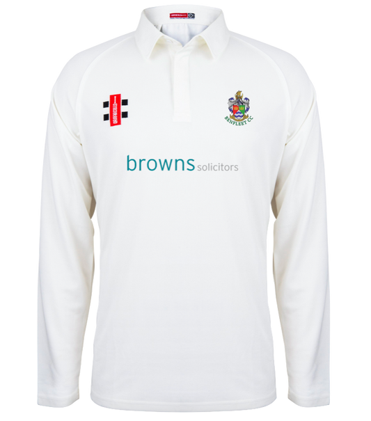 BENFLEET CC SENIOR  MATRIX V2 CRICKET LS SHIRT