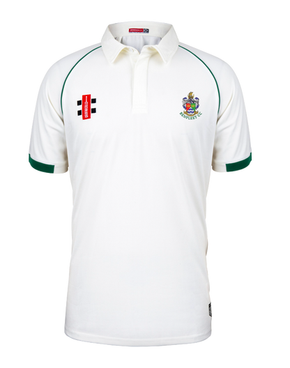 BENFLEET CC SENIOR MATRIX V2 SS CRICKET SHIRT PLAIN