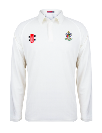 BENFLEET CC SENIOR  MATRIX V2 CRICKET LS SHIRT PLAIN