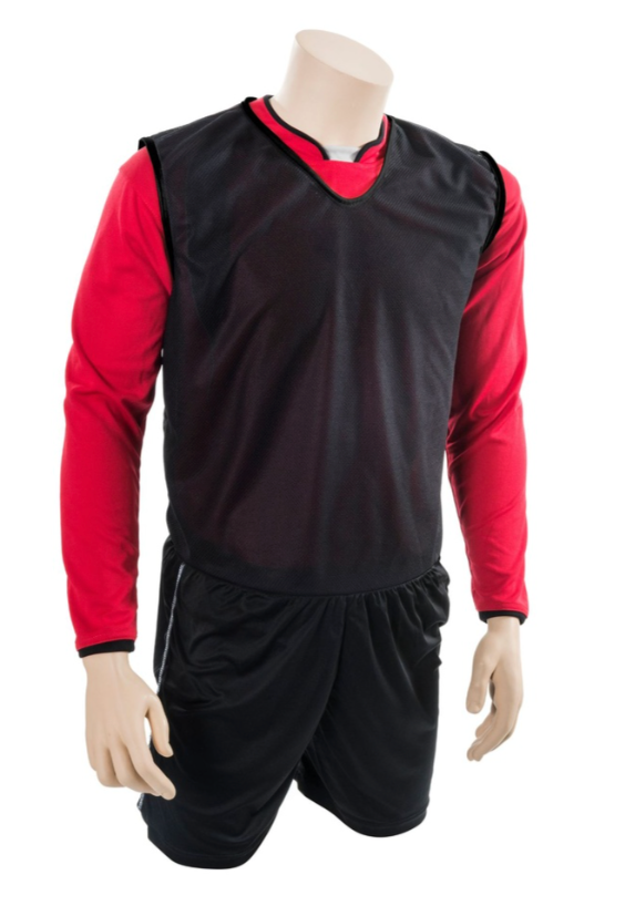 PLAIN MESH COLOURED TRAINING BIBS