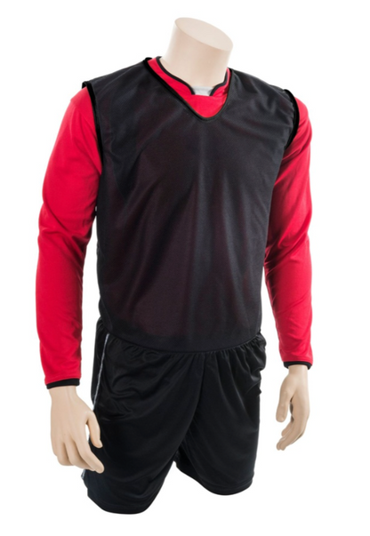 PLAIN MESH COLOURED TRAINING BIBS
