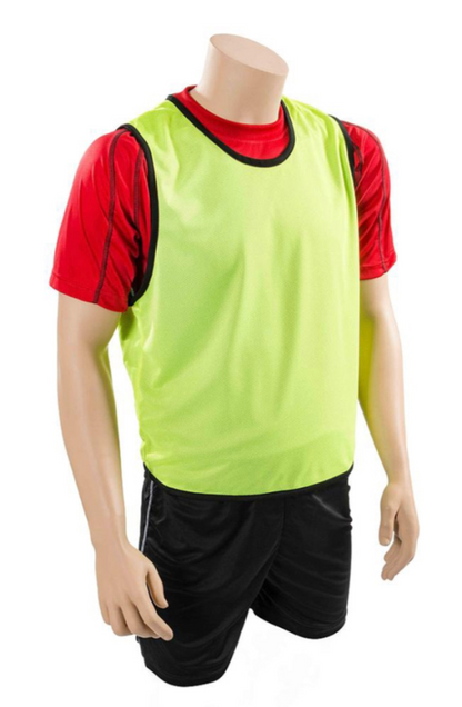 PLAIN MESH COLOURED TRAINING BIBS