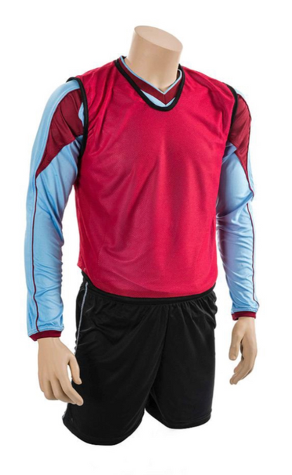 PLAIN MESH COLOURED TRAINING BIBS