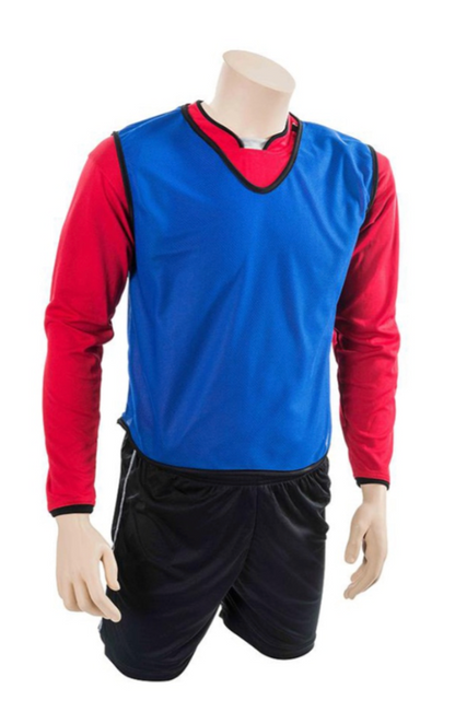 PLAIN MESH COLOURED TRAINING BIBS