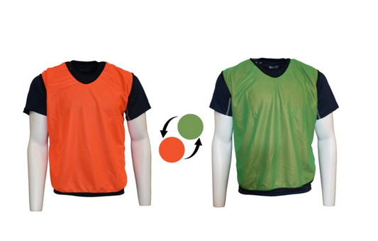 REVERSIBLE PLAIN MESH TRAINING BIBS