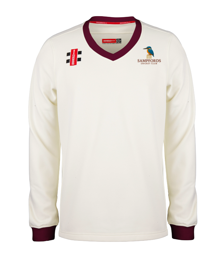 SAMPFORDS CC SENIOR PRO PERFORMANCE SWEATER