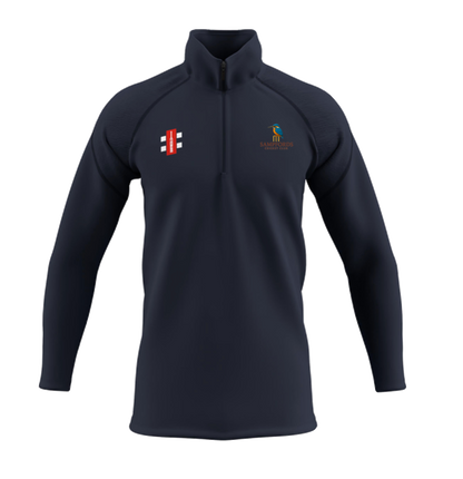 SAMPFORDS CC SENIOR GTS 1/4 ZIP - DARK NAVY