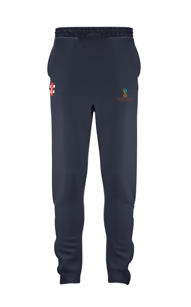 SAMPFORDS CC SENIOR GTS TRAINING TROUSER - DARK NAVY