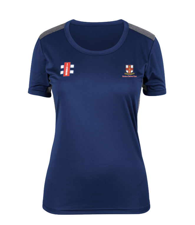 HUTTON CC LADIES MATRIX TEE