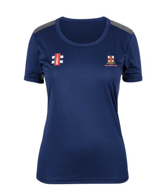 HUTTON CC LADIES MATRIX TEE