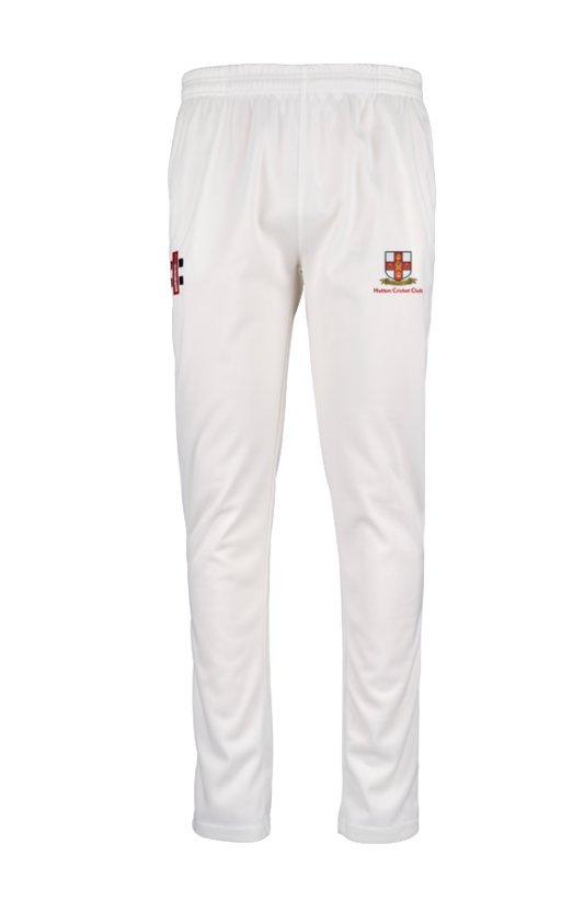HUTTON CC SENIOR MATRIX V2 SLIM FIT MATCH TROUSERS